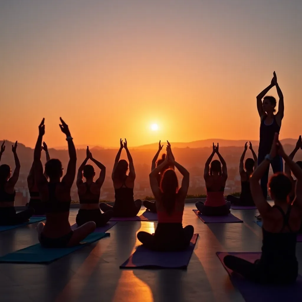 Modern office workspace